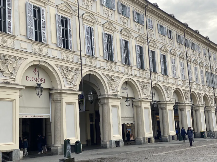PORTICATI STORICI LOTTO XII – VIA ROMA, PIAZZA SAN CARLO, VIA VIOTTI
